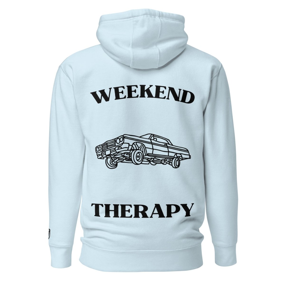 Weekend Therapy Classic Car Hoodie – Lowrider Edition by Weekend Therapy™ – Weekend Therapy Clothing