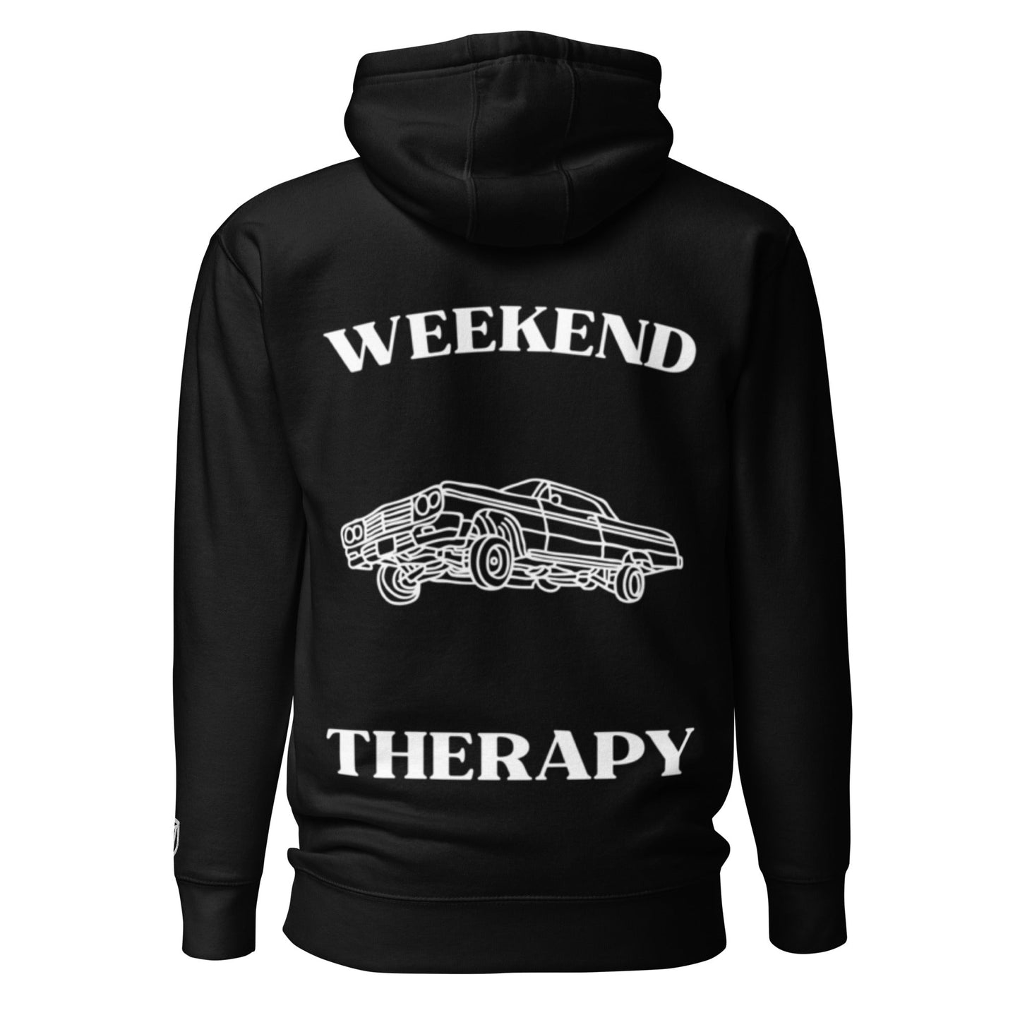 Weekend Therapy Classic Car Hoodie – Lowrider Edition by Weekend Therapy™ – Weekend Therapy Clothing