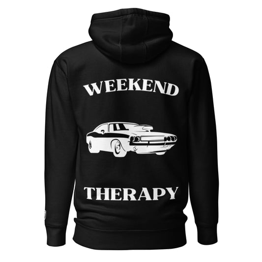 Weekend Therapy Classic Car Hoodie – Muscle Edition by Weekend Therapy™ – Weekend Therapy Clothing