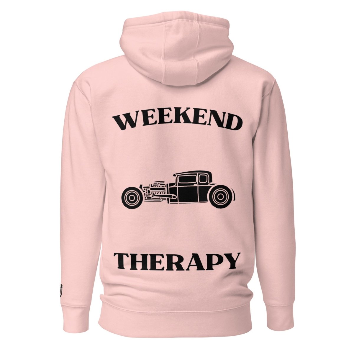 Weekend Therapy Classic Car Hoodie – Rat Rod Edition by Weekend Therapy™ – Weekend Therapy Clothing