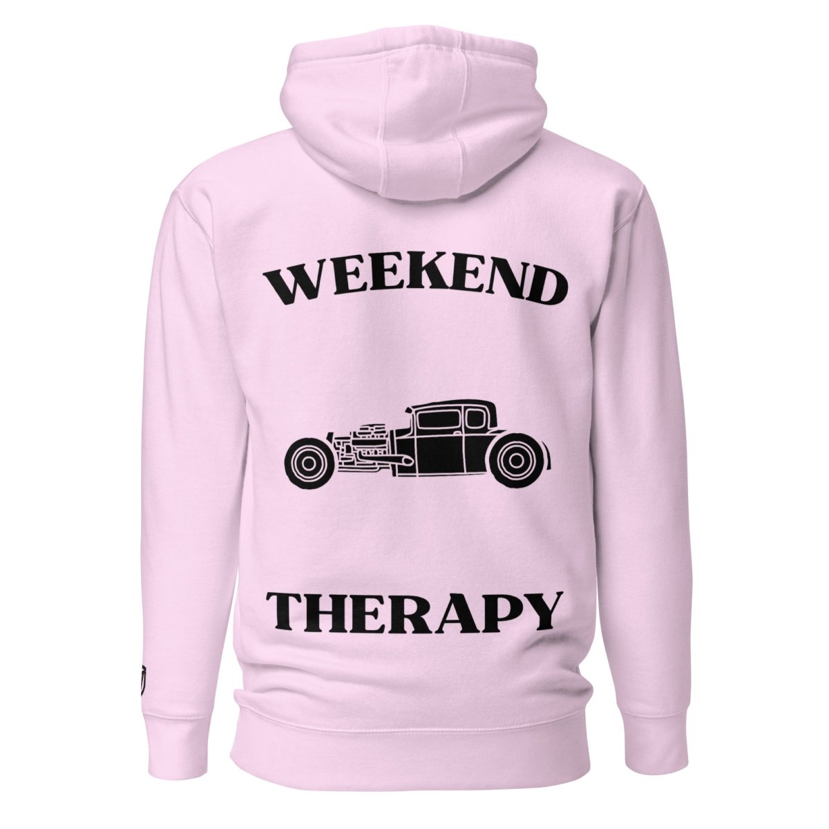 Weekend Therapy Classic Car Hoodie – Rat Rod Edition by Weekend Therapy™ – Weekend Therapy Clothing