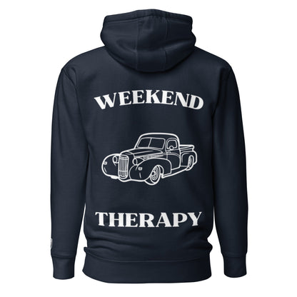 Weekend Therapy Classic Truck Hoodie – Vintage Edition by Weekend Therapy™ – Weekend Therapy Clothing