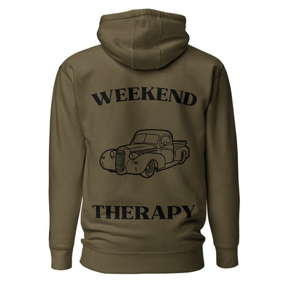Weekend Therapy Classic Truck Hoodie – Vintage Edition by Weekend Therapy™ – Weekend Therapy Clothing