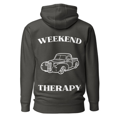 Weekend Therapy Classic Truck Hoodie – Vintage Edition by Weekend Therapy™ – Weekend Therapy Clothing