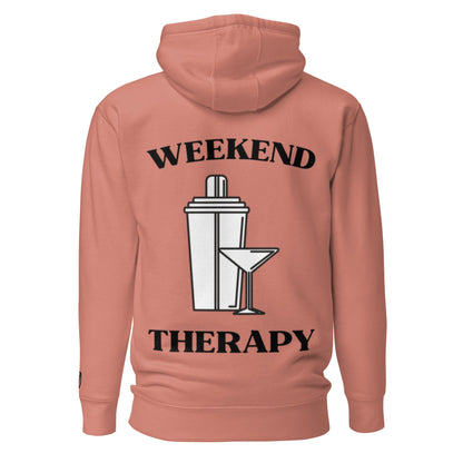 Weekend Therapy Cocktail Shaker Hoodie – Mixology Edition by Weekend Therapy™ – Weekend Therapy Clothing