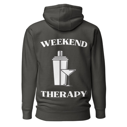 Weekend Therapy Cocktail Shaker Hoodie – Mixology Edition by Weekend Therapy™ – Weekend Therapy Clothing
