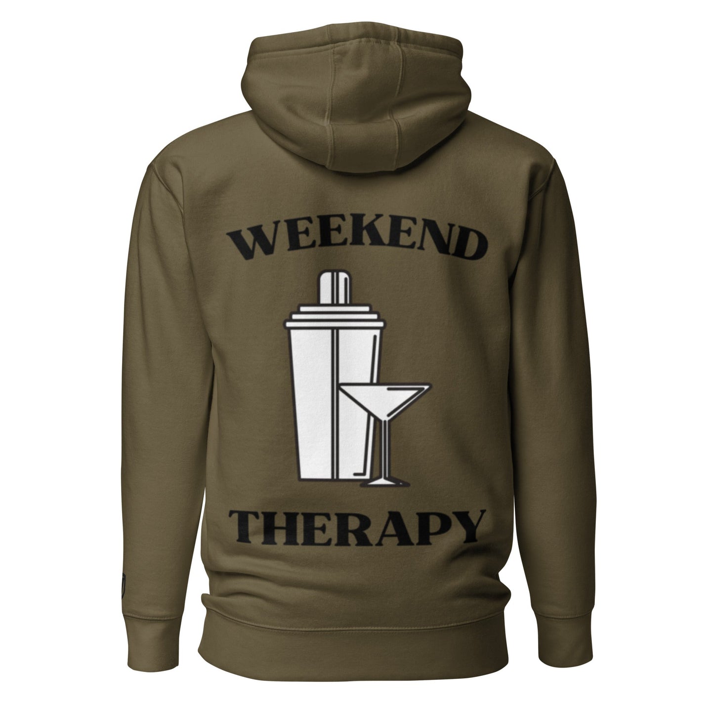 Weekend Therapy Cocktail Shaker Hoodie – Mixology Edition by Weekend Therapy™ – Weekend Therapy Clothing