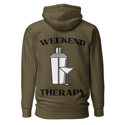 Weekend Therapy Cocktail Shaker Hoodie – Mixology Edition by Weekend Therapy™ – Weekend Therapy Clothing