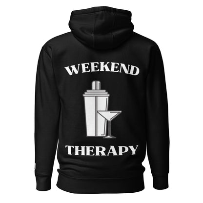 Weekend Therapy Cocktail Shaker Hoodie – Mixology Edition by Weekend Therapy™ – Weekend Therapy Clothing