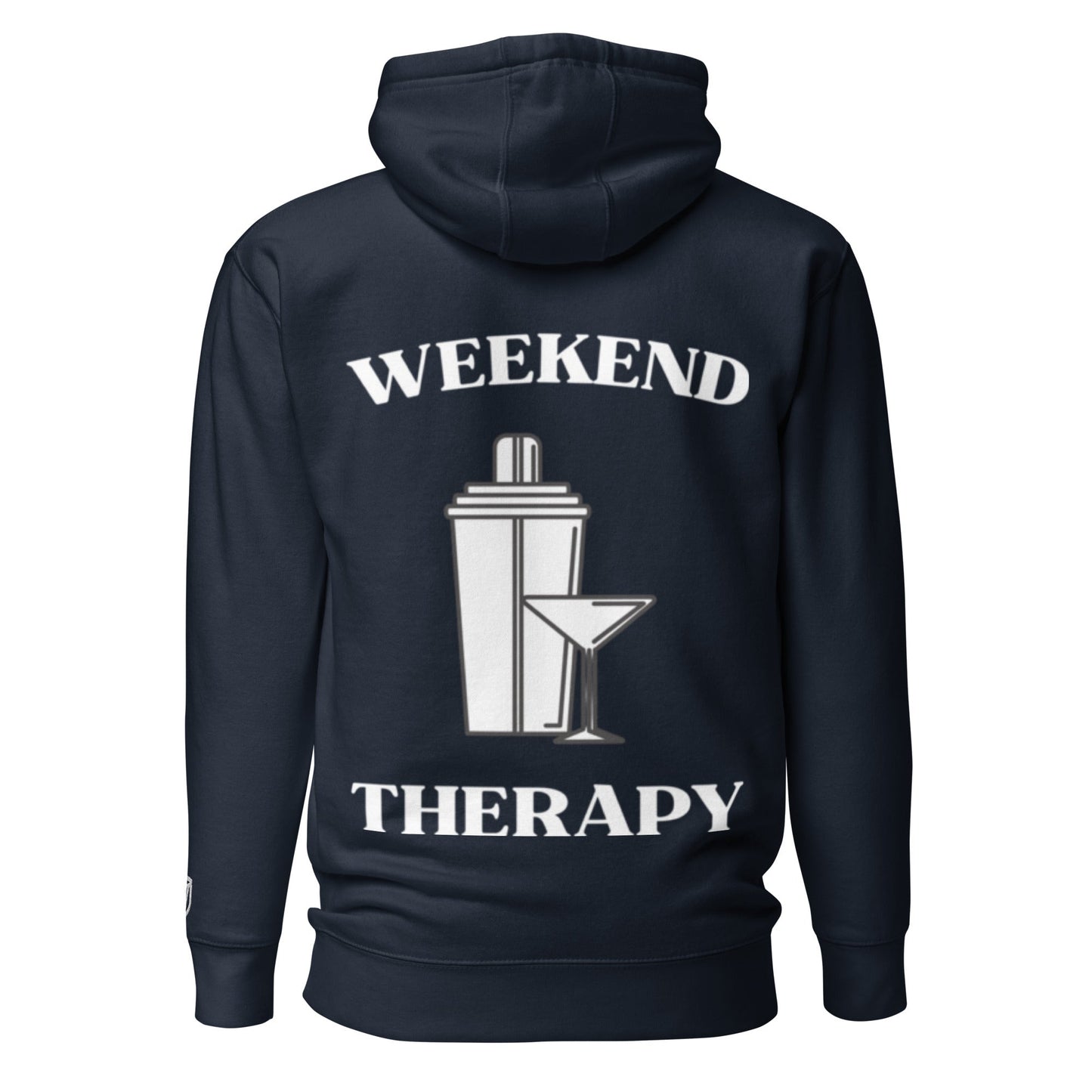 Weekend Therapy Cocktail Shaker Hoodie – Mixology Edition by Weekend Therapy™ – Weekend Therapy Clothing
