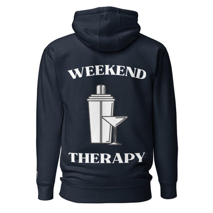 Weekend Therapy Cocktail Shaker Hoodie – Mixology Edition by Weekend Therapy™ – Weekend Therapy Clothing