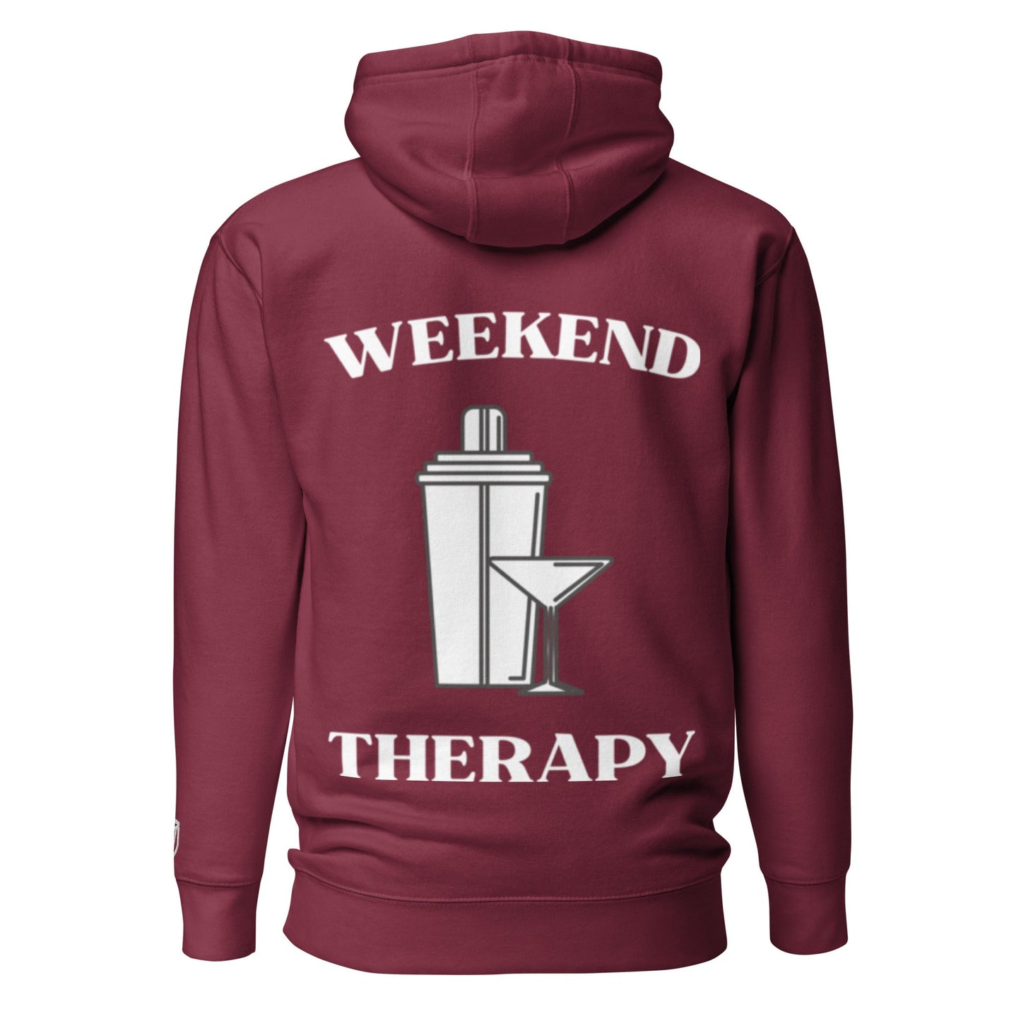 Weekend Therapy Cocktail Shaker Hoodie – Mixology Edition by Weekend Therapy™ – Weekend Therapy Clothing