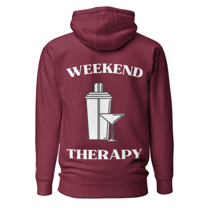 Weekend Therapy Cocktail Shaker Hoodie – Mixology Edition by Weekend Therapy™ – Weekend Therapy Clothing
