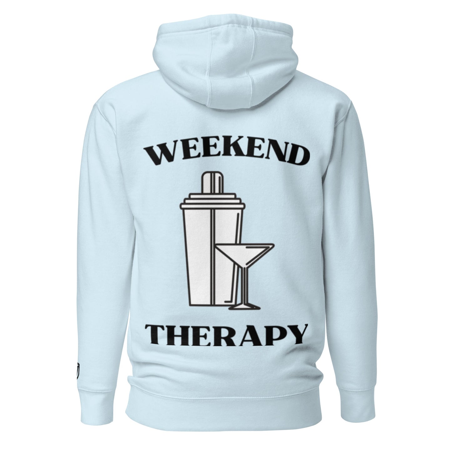 Weekend Therapy Cocktail Shaker Hoodie – Mixology Edition by Weekend Therapy™ – Weekend Therapy Clothing