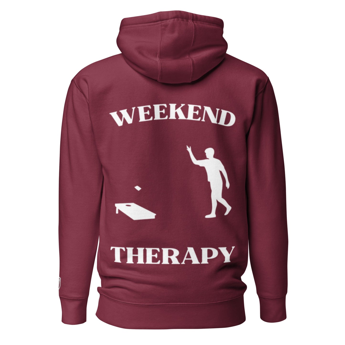 Weekend Therapy Cornhole Hoodie – Toss Edition by Weekend Therapy™ – Weekend Therapy Clothing