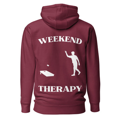 Weekend Therapy Cornhole Hoodie – Toss Edition by Weekend Therapy™ – Weekend Therapy Clothing