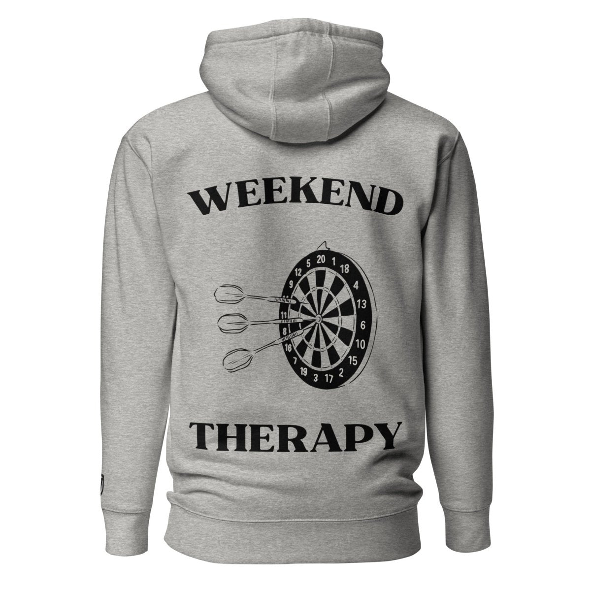 Weekend Therapy Darts Hoodie – Bullseye Edition by Weekend Therapy™ – Weekend Therapy Clothing