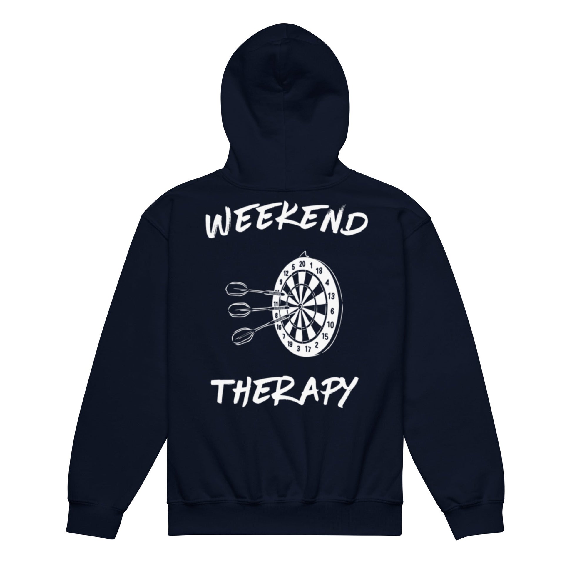 Weekend Therapy Darts Hoodie – Bullseye Edition by Weekend Therapy™ – Weekend Therapy Clothing