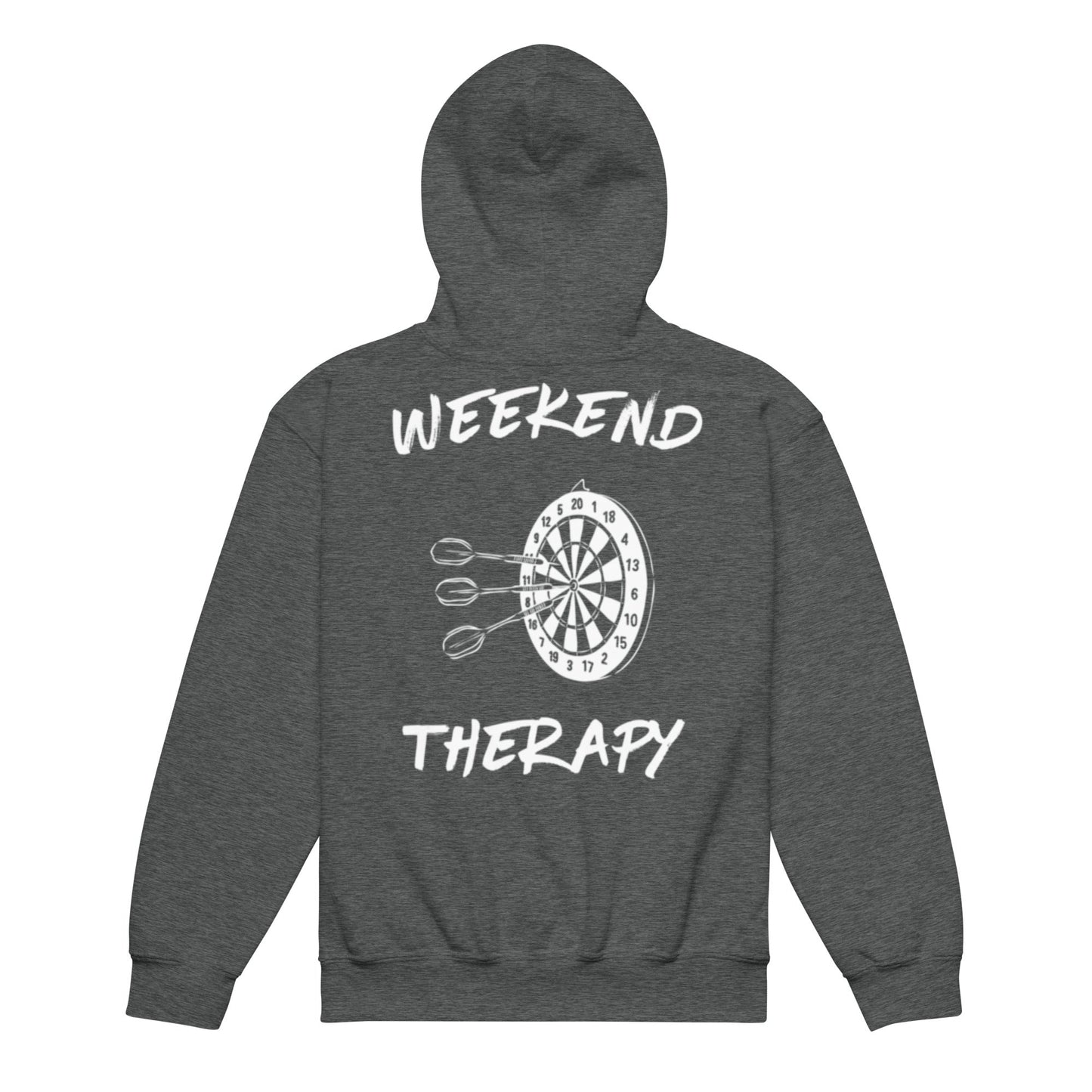Weekend Therapy Darts Hoodie – Bullseye Edition by Weekend Therapy™ – Weekend Therapy Clothing