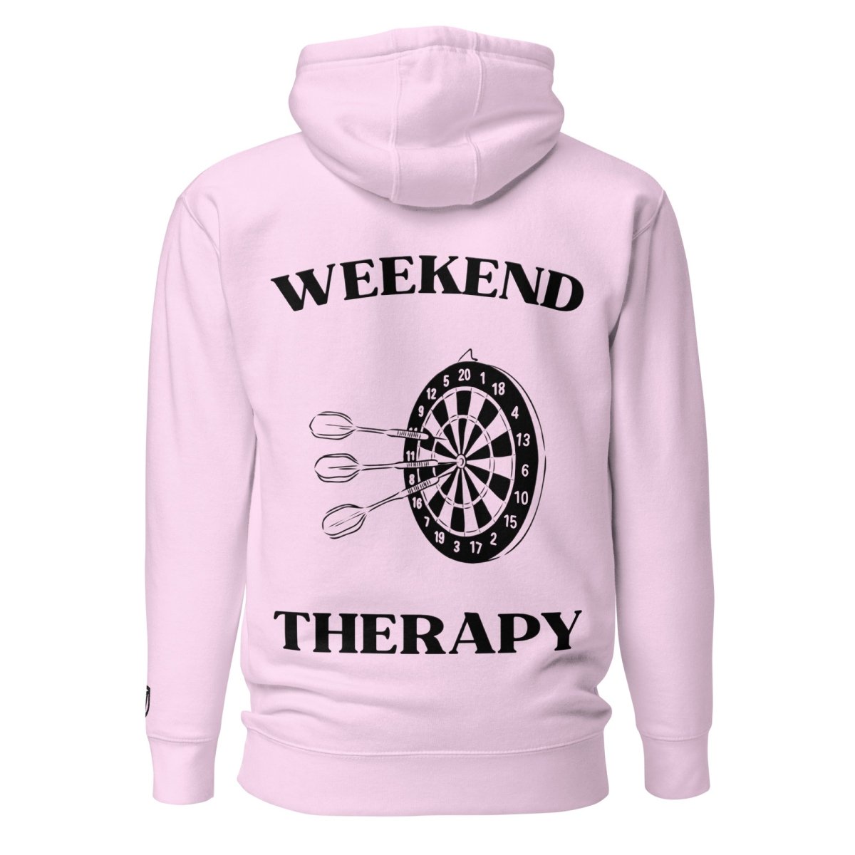 Weekend Therapy Darts Hoodie – Bullseye Edition by Weekend Therapy™ – Weekend Therapy Clothing