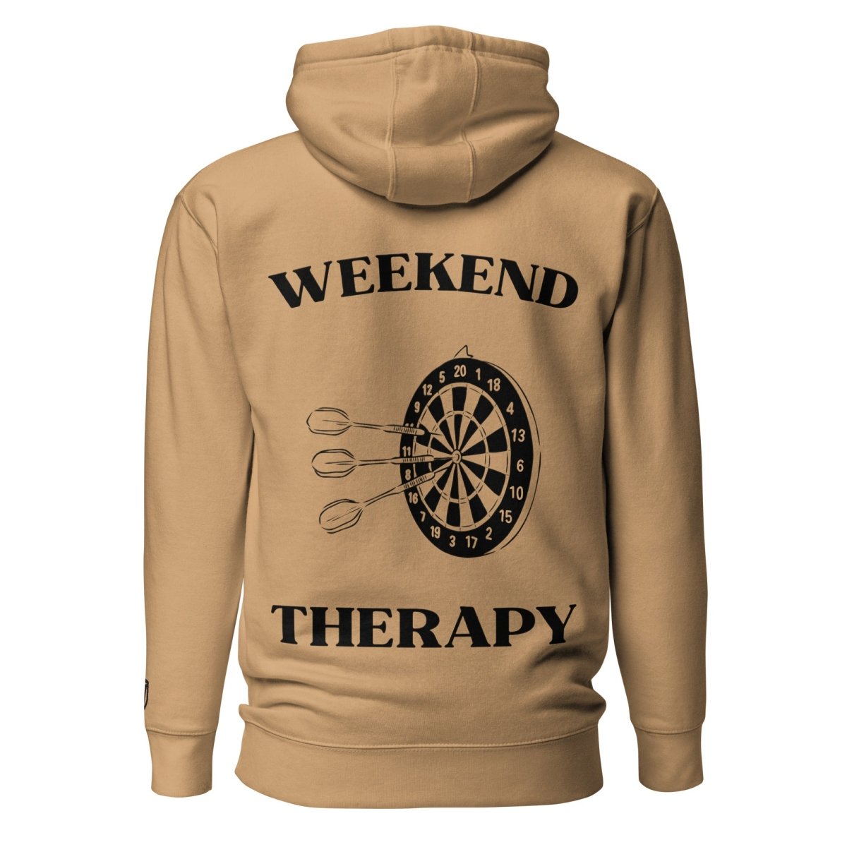 Weekend Therapy Darts Hoodie – Bullseye Edition by Weekend Therapy™ – Weekend Therapy Clothing