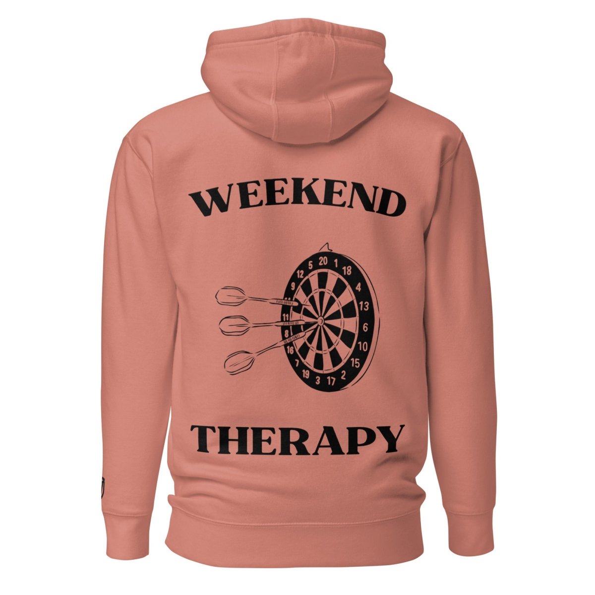 Weekend Therapy Darts Hoodie – Bullseye Edition by Weekend Therapy™ – Weekend Therapy Clothing