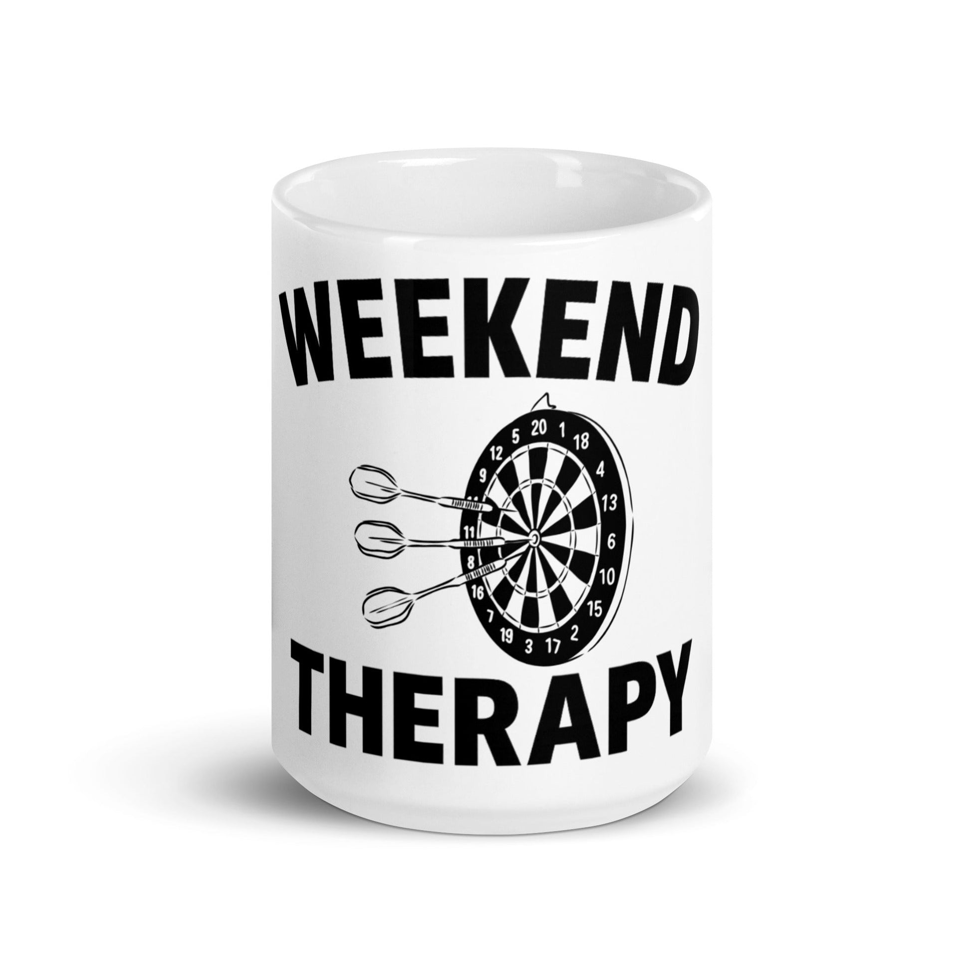 Weekend Therapy Darts Mug – Bullseye Edition by Weekend Therapy™ – Weekend Therapy Clothing
