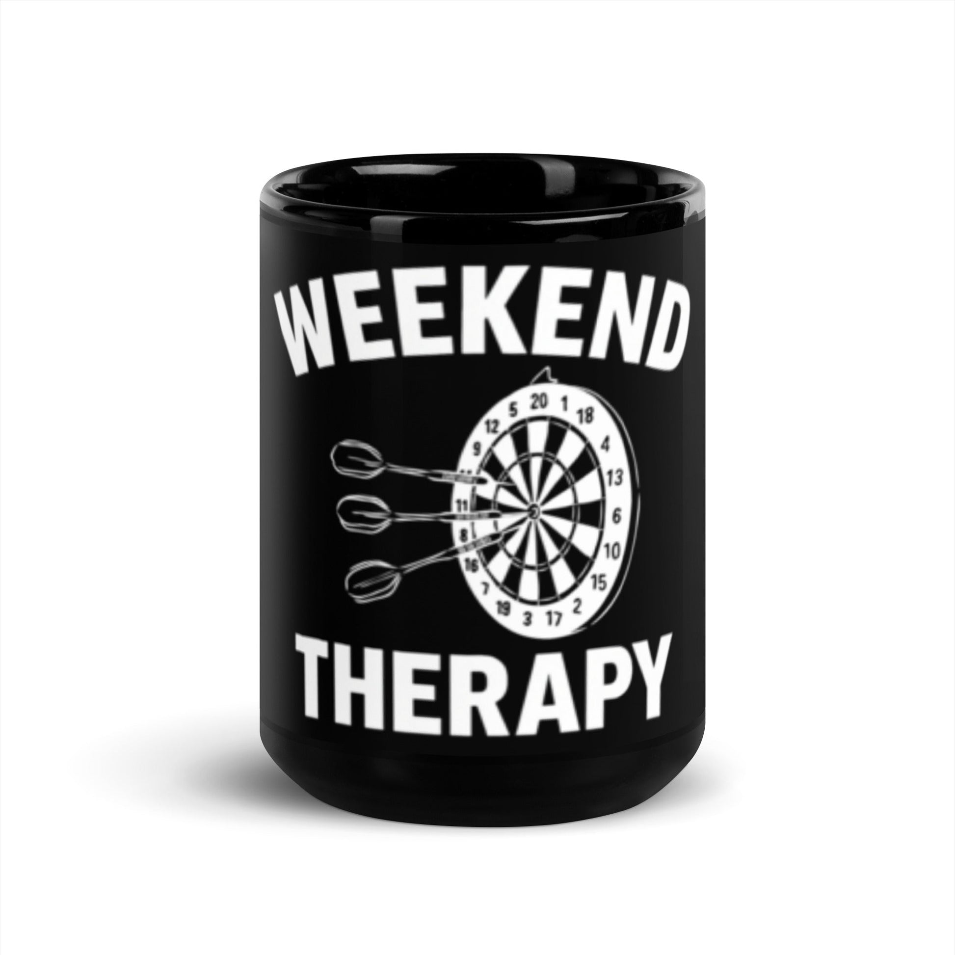 Weekend Therapy Darts Mug – Bullseye Edition by Weekend Therapy™ – Weekend Therapy Clothing