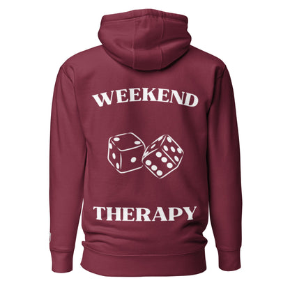 Weekend Therapy Dice Hoodie – Lucky Roll Edition by Weekend Therapy™ – Weekend Therapy Clothing