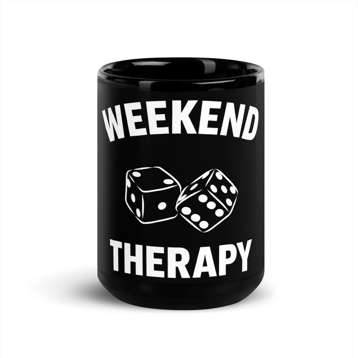 Weekend Therapy Dice Mug – Lucky Roll Edition by Weekend Therapy™ – Weekend Therapy Clothing