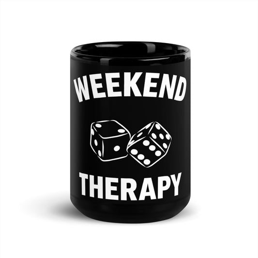 Weekend Therapy Dice Mug – Lucky Roll Edition by Weekend Therapy™ – Weekend Therapy Clothing