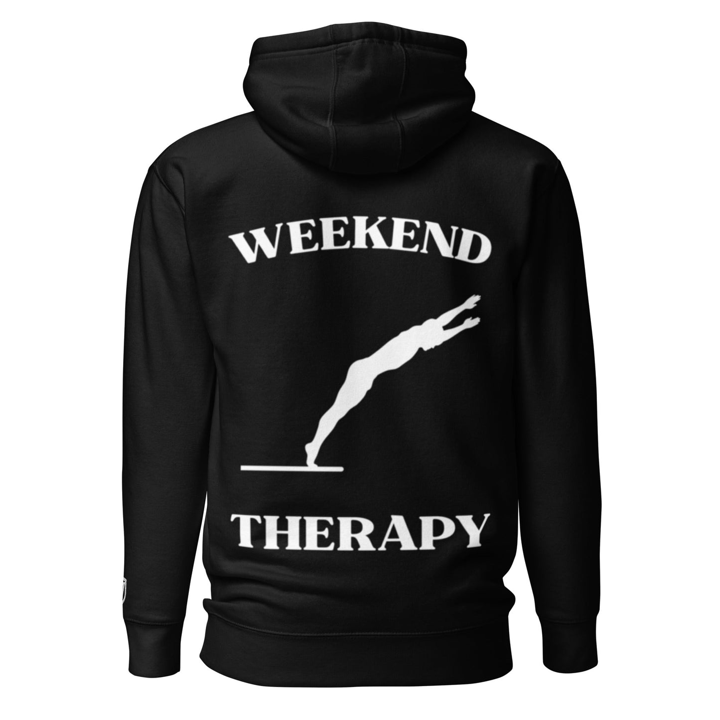 Weekend Therapy Diving Board Hoodie – Perfect Form Edition by Weekend Therapy™ – Weekend Therapy Clothing