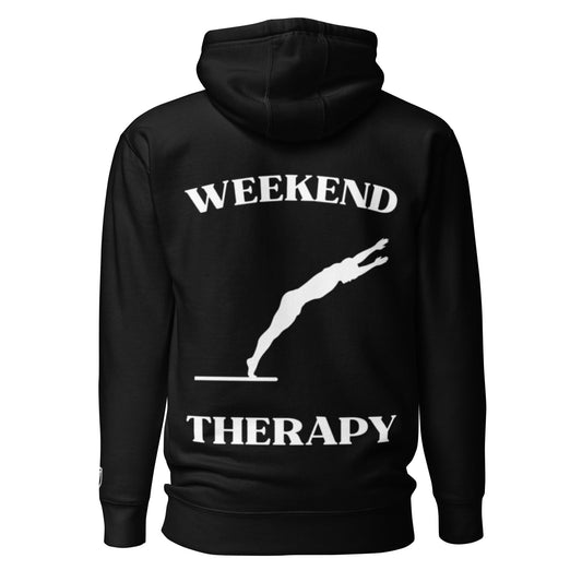 Weekend Therapy Diving Board Hoodie – Perfect Form Edition by Weekend Therapy™ – Weekend Therapy Clothing