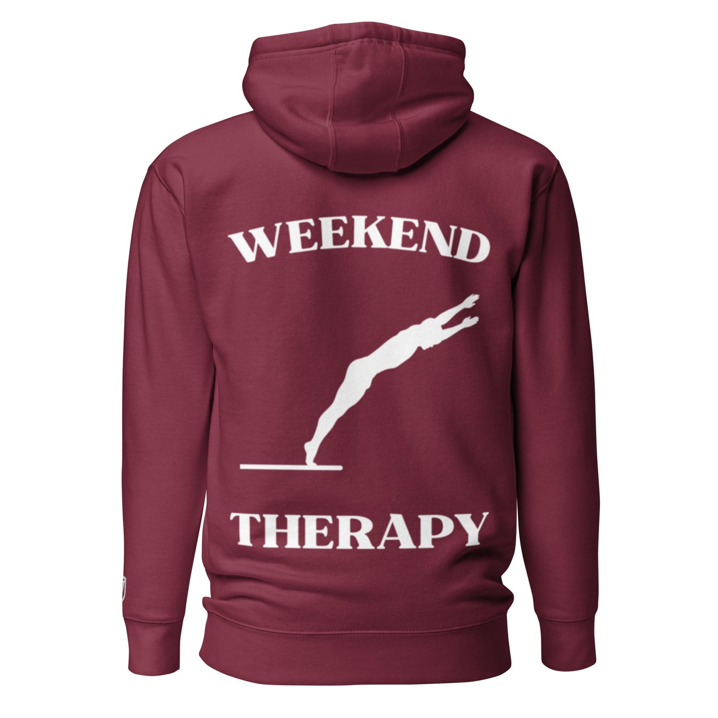 Weekend Therapy Diving Board Hoodie – Perfect Form Edition by Weekend Therapy™ – Weekend Therapy Clothing
