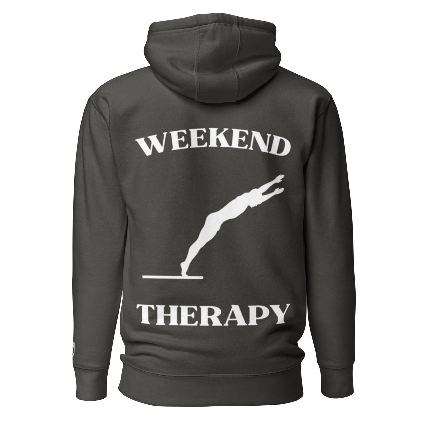 Weekend Therapy Diving Board Hoodie – Perfect Form Edition by Weekend Therapy™ – Weekend Therapy Clothing