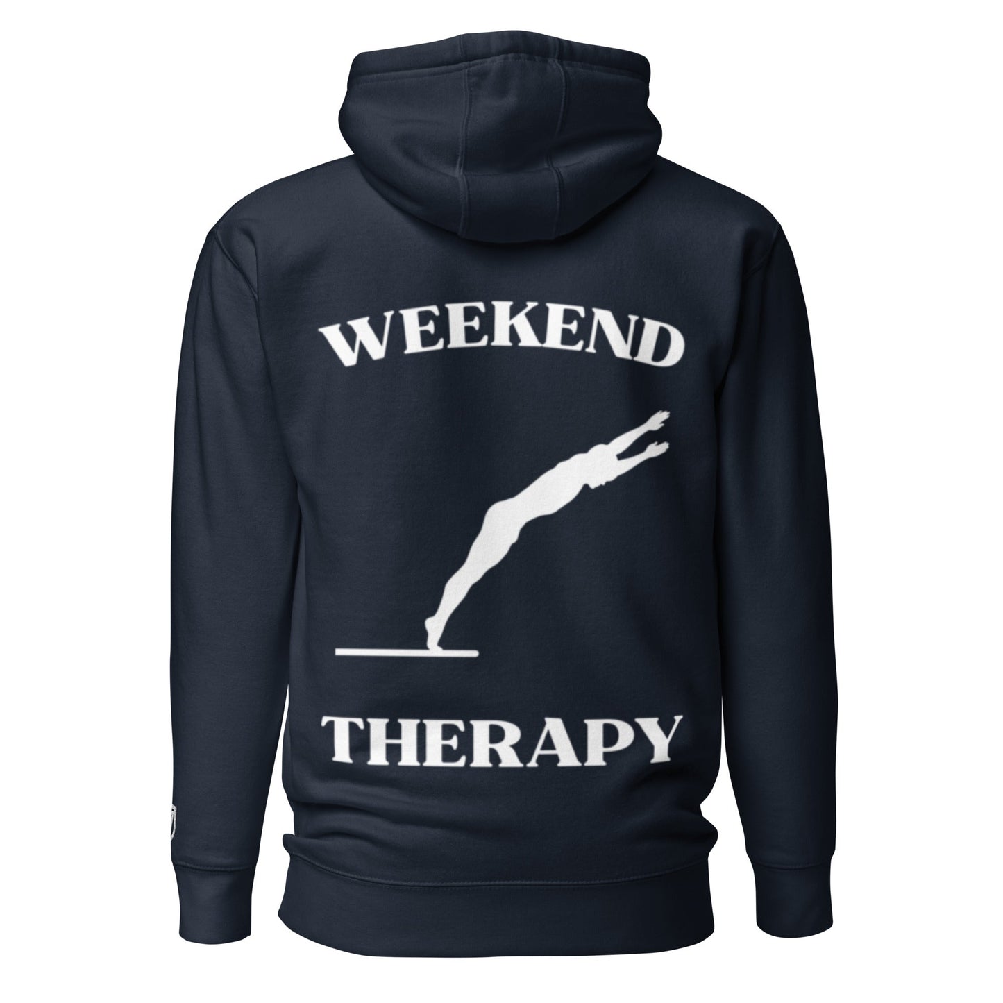 Weekend Therapy Diving Board Hoodie – Perfect Form Edition by Weekend Therapy™ – Weekend Therapy Clothing