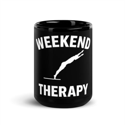 Weekend Therapy Diving Board Mug – Perfect Form Edition by Weekend Therapy™ – Weekend Therapy Clothing