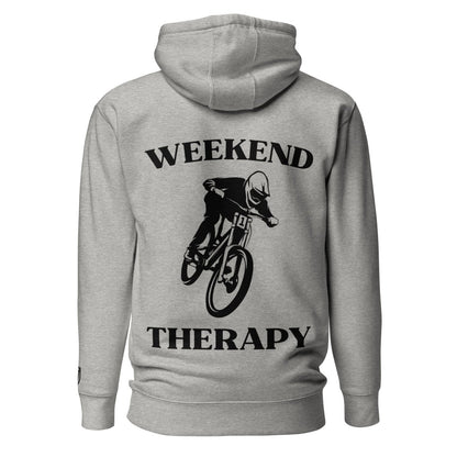 Weekend Therapy Downhill Bike Hoodie – Descent Edition by Weekend Therapy™ – Weekend Therapy Clothing