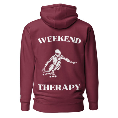 Weekend Therapy Downhill Skate Hoodie – Speed Edition by Weekend Therapy™ – Weekend Therapy Clothing