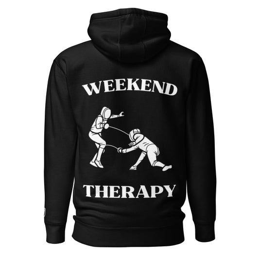 Weekend Therapy Fencing Hoodie – Match Edition by Weekend Therapy™ – Weekend Therapy Clothing