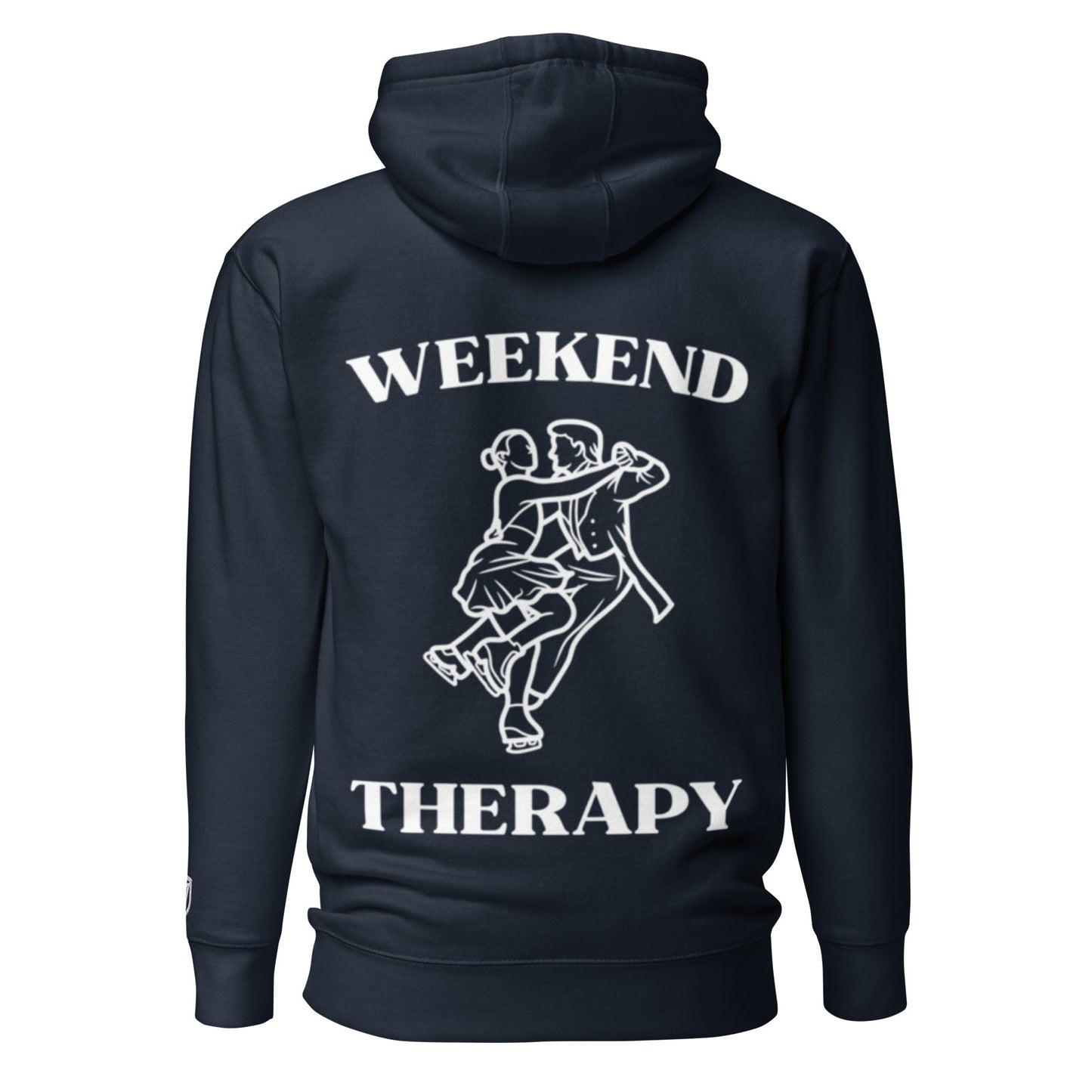 Weekend Therapy Figure Skating Hoodie – Pairs Edition by Weekend Therapy™ – Weekend Therapy Clothing