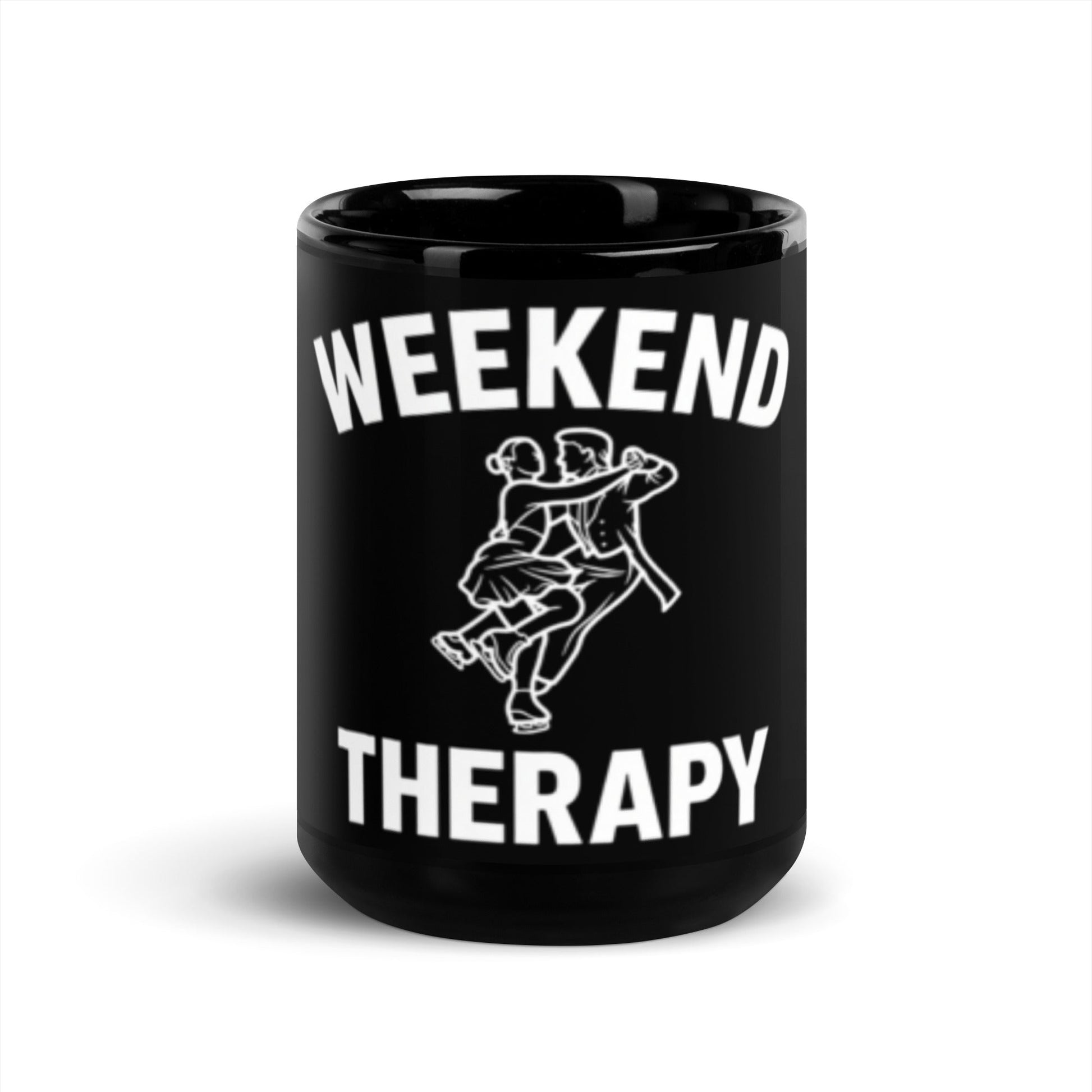 Weekend Therapy Figure Skating Mug – Pairs Edition by Weekend Therapy™ – Weekend Therapy Clothing
