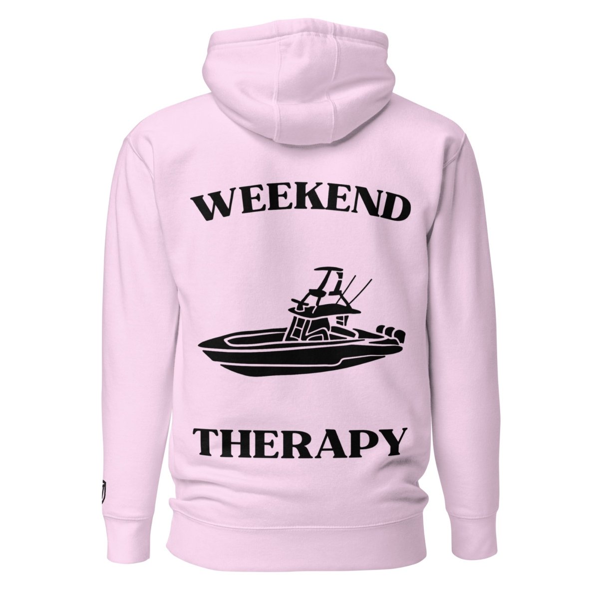 Weekend Therapy Fishing Boat Hoodie – Lucky Catch Edition by Weekend Therapy™ – Weekend Therapy Clothing