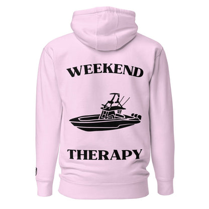 Weekend Therapy Fishing Boat Hoodie – Lucky Catch Edition by Weekend Therapy™ – Weekend Therapy Clothing