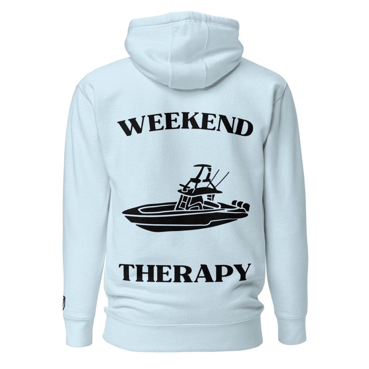 Weekend Therapy Fishing Boat Hoodie – Lucky Catch Edition by Weekend Therapy™ – Weekend Therapy Clothing