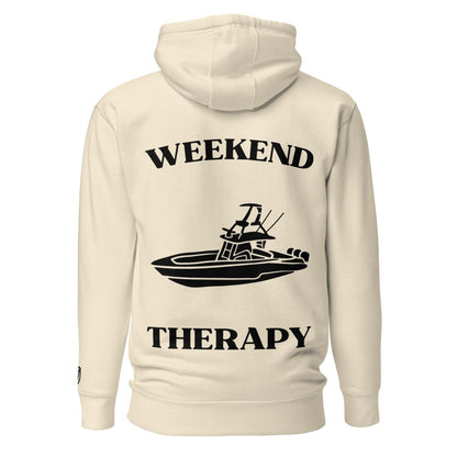 Weekend Therapy Fishing Boat Hoodie – Lucky Catch Edition by Weekend Therapy™ – Weekend Therapy Clothing