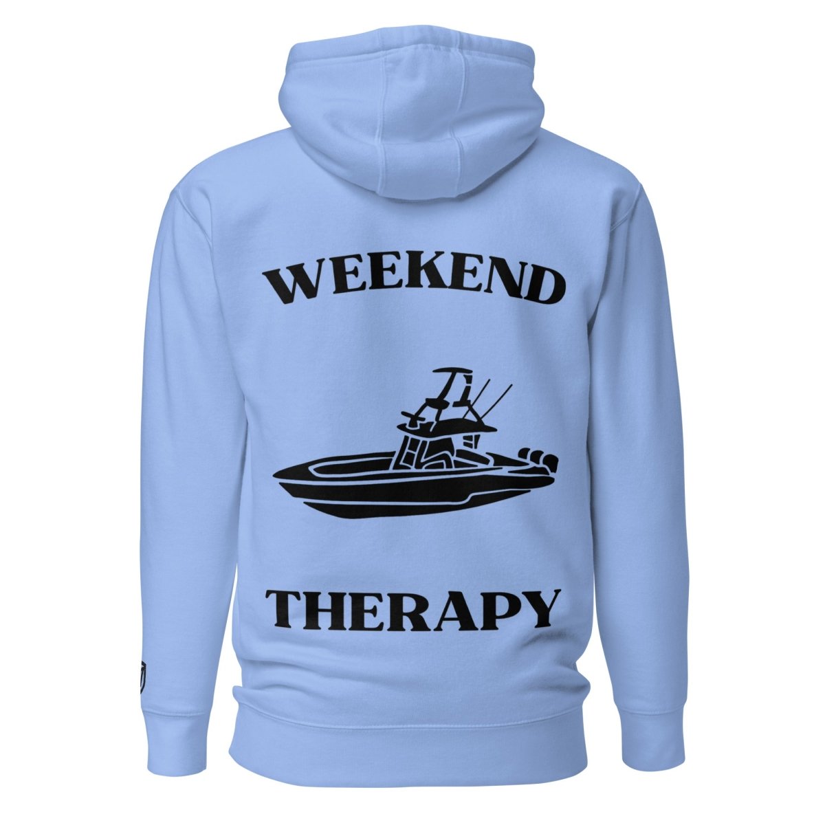 Weekend Therapy Fishing Boat Hoodie – Lucky Catch Edition by Weekend Therapy™ – Weekend Therapy Clothing