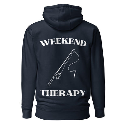 Weekend Therapy Fishing Hoodie – Fishing Pole Edition by Weekend Therapy™ – Weekend Therapy Clothing