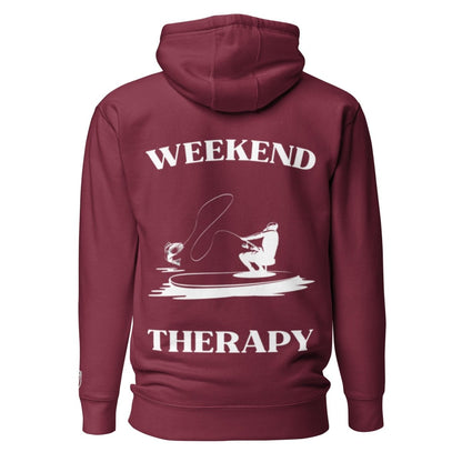 Weekend Therapy Fishing Hoodie – Fly Cast Edition by Weekend Therapy™ – Weekend Therapy Clothing