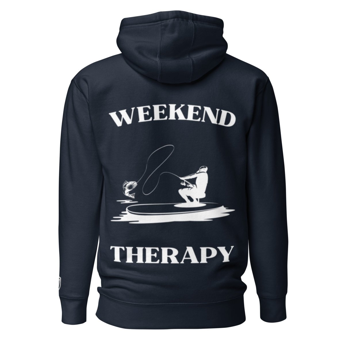 Weekend Therapy Fishing Hoodie – Fly Cast Edition by Weekend Therapy™ – Weekend Therapy Clothing
